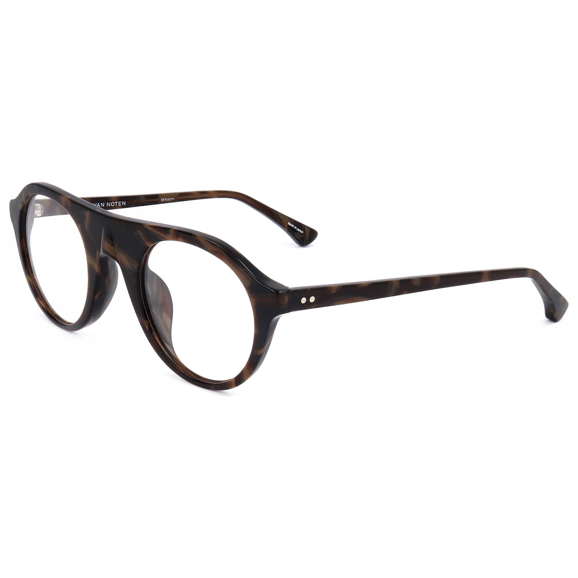 Front view of Linda Farrow Dries Van Noten Unisex Opticals DVN63-C9-49