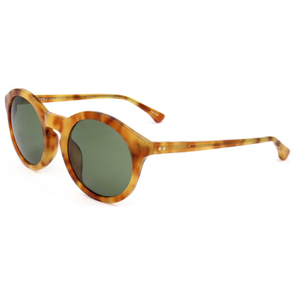 Front view of Linda Farrow Dries Van Noten Unisex Sunglasses DVN64-C1-53