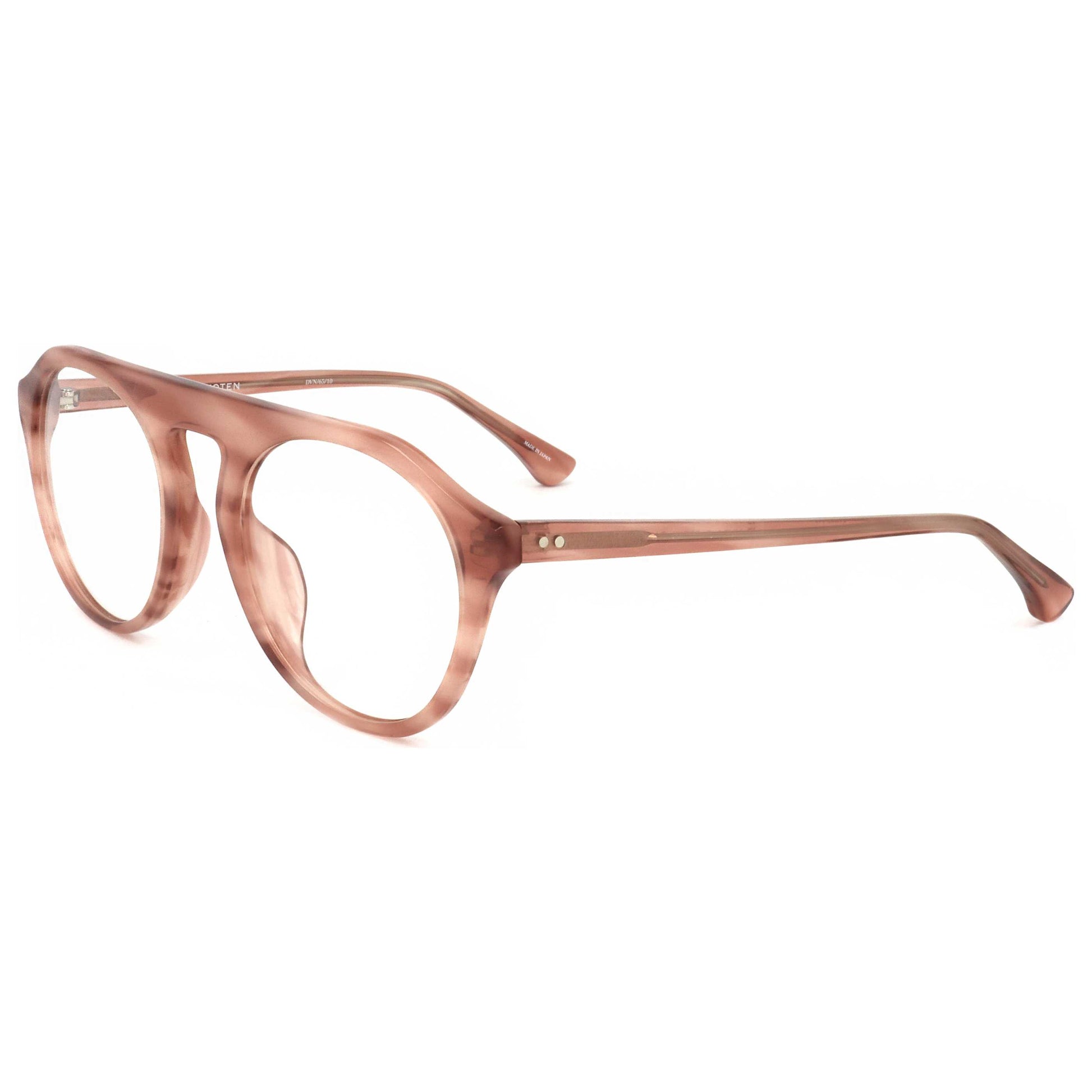 Front view of Linda Farrow Dries Van Noten Unisex Opticals DVN65-C10-53