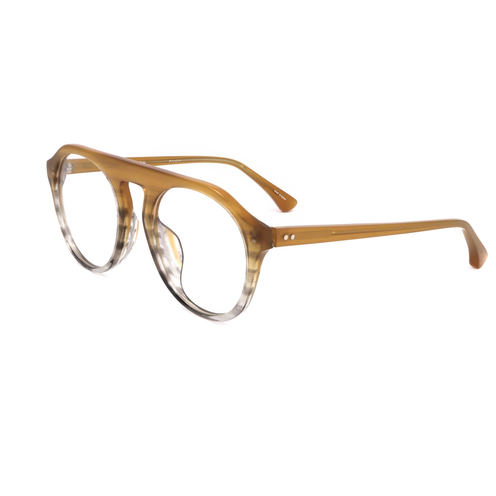 Front view of Linda Farrow Dries Van Noten Unisex Opticals DVN65-C11-53