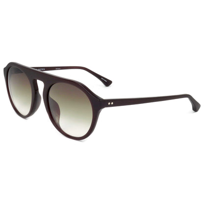Front view of Linda Farrow Dries Van Noten Unisex Sunglasses DVN65-C3-54