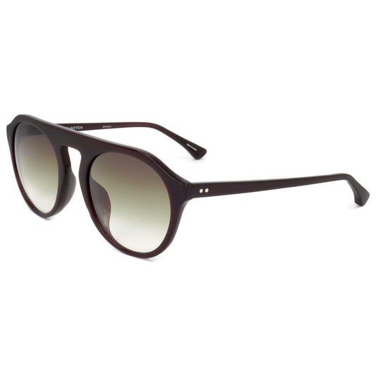Front view of Linda Farrow Dries Van Noten Unisex Sunglasses DVN65-C3-54