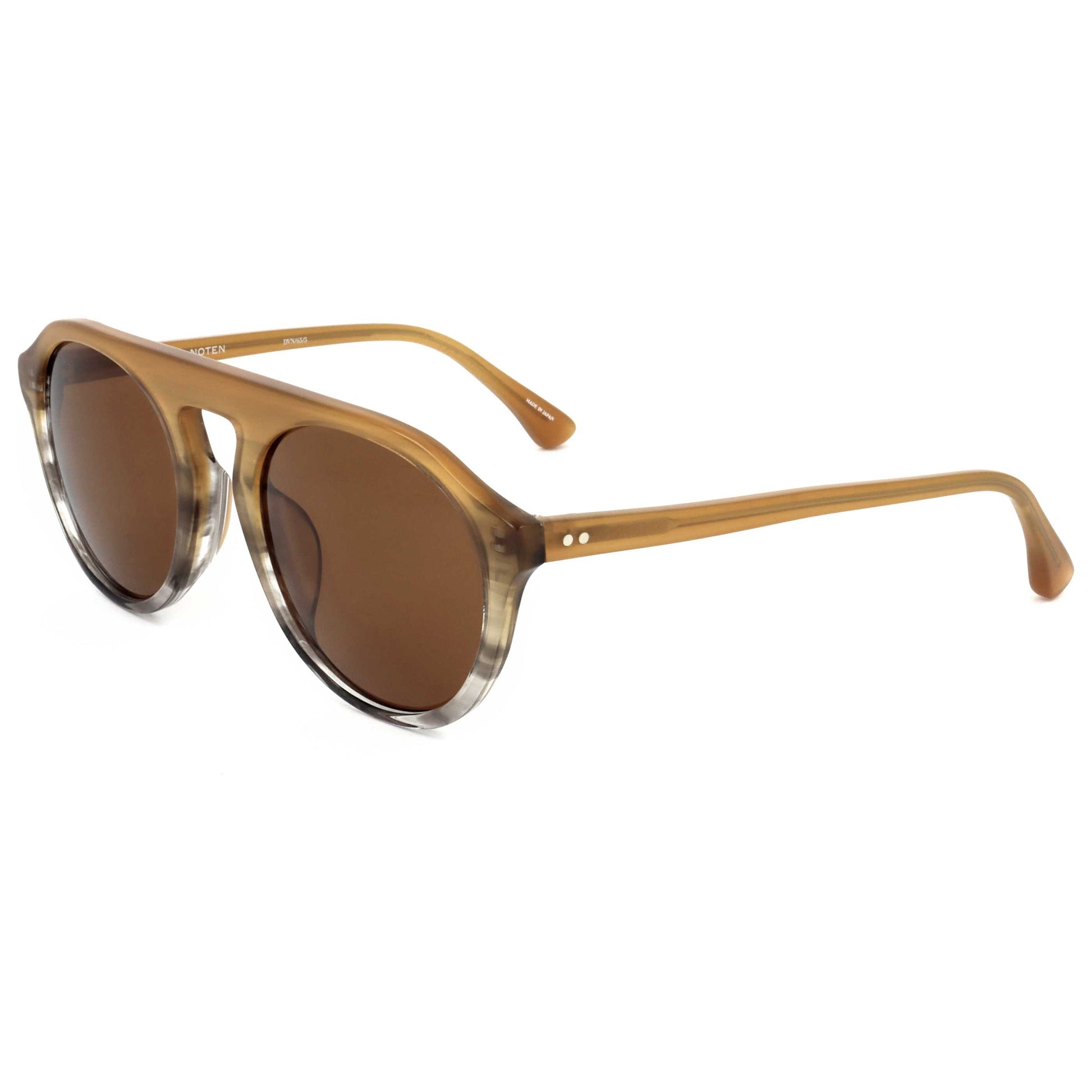 Front view of Linda Farrow Dries Van Noten Unisex Sunglasses DVN65-C5-54