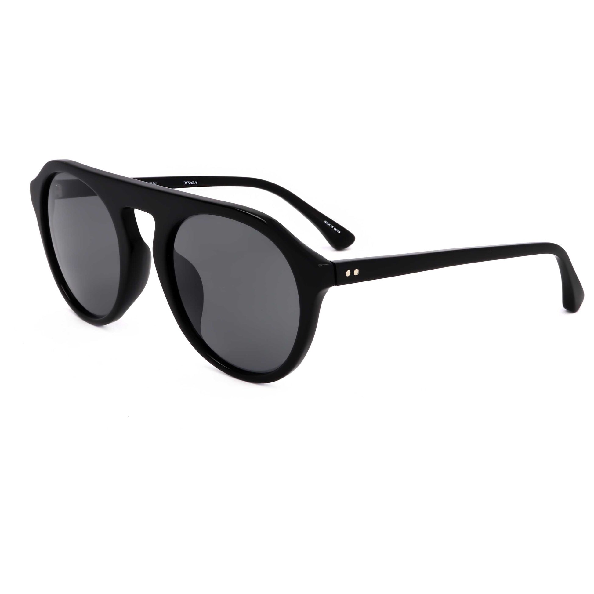 Front view of Linda Farrow Dries Van Noten Unisex Sunglasses DVN65-C6-54