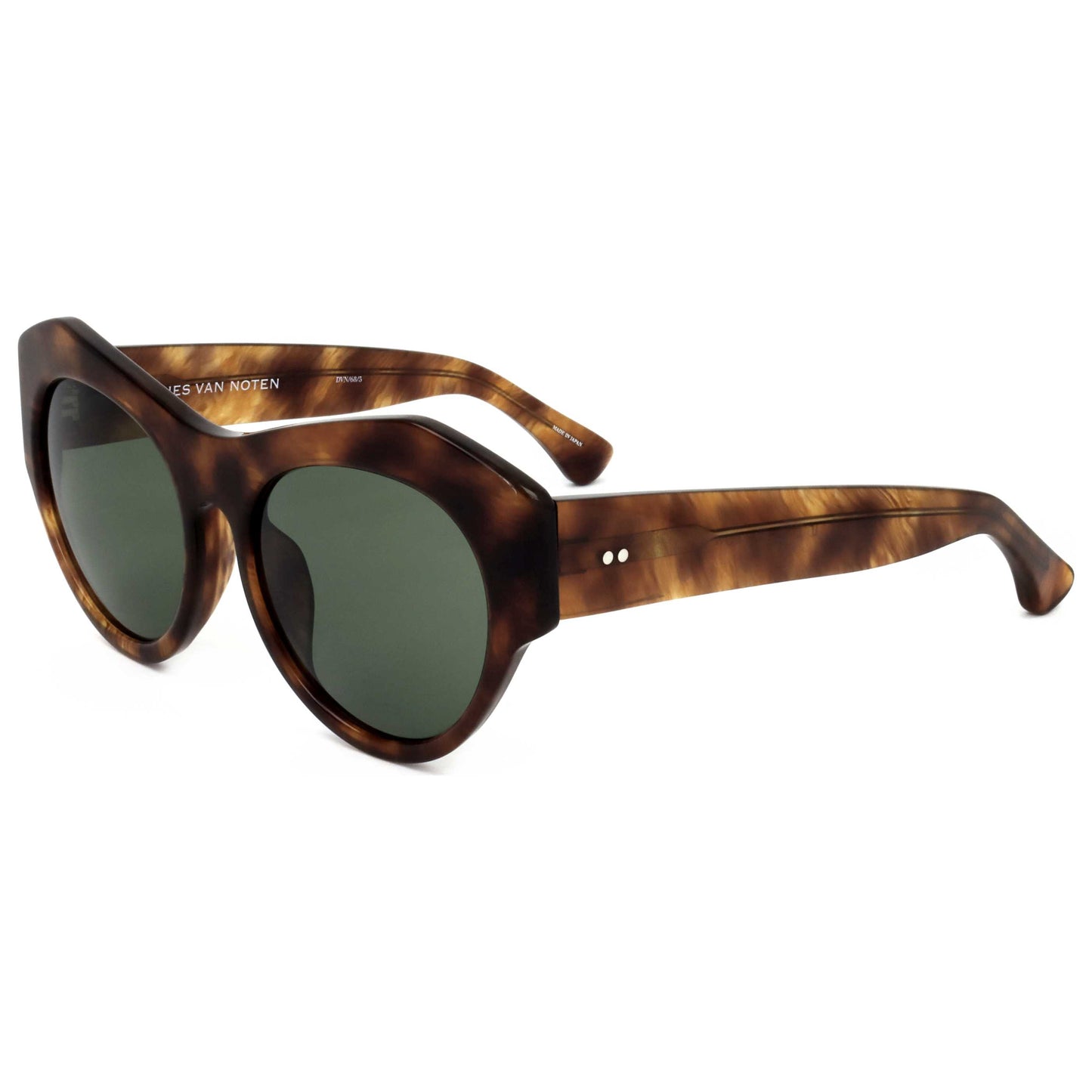 Front view of Linda Farrow Dries Van Noten Women's Sunglasses DVN68-C5-51