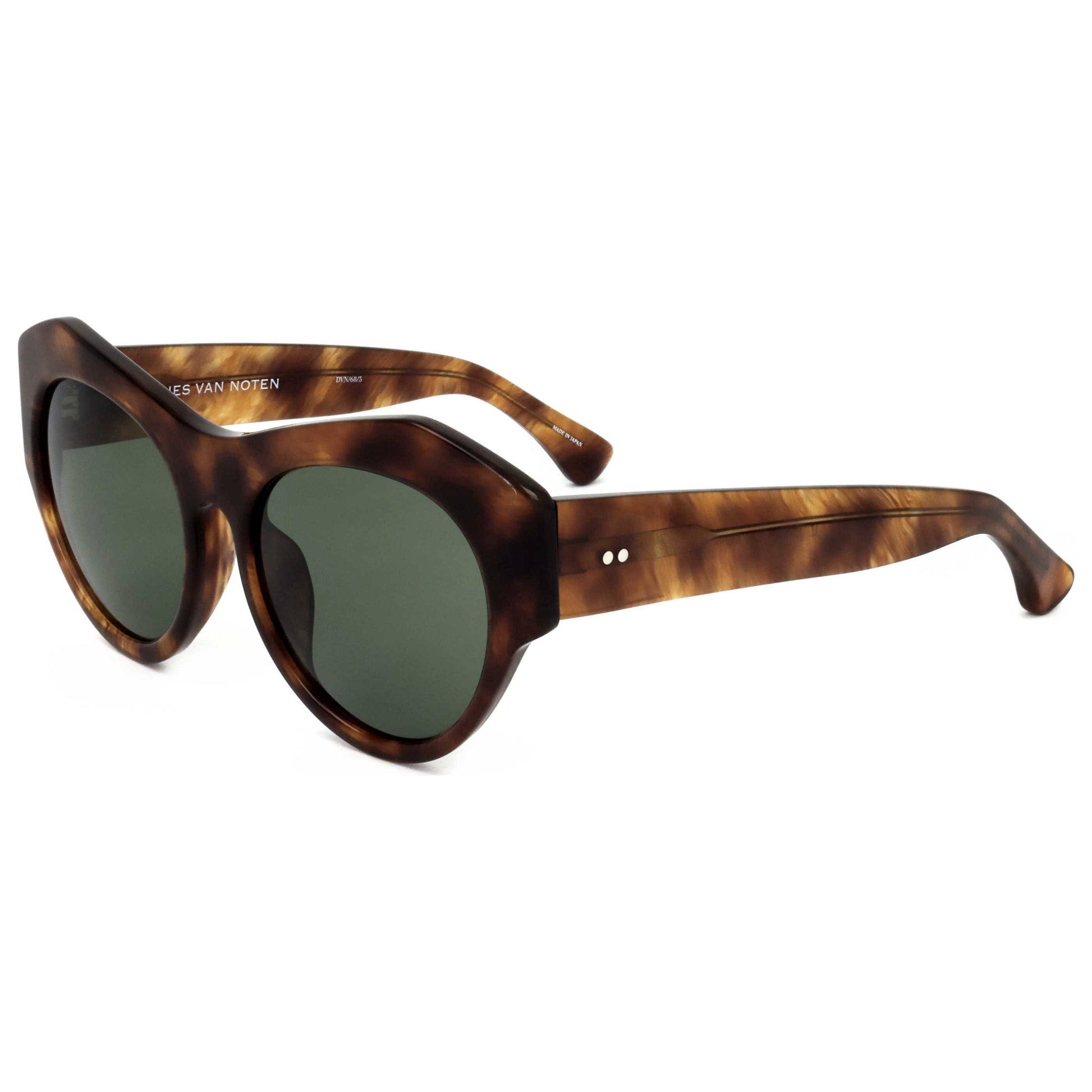Front view of Linda Farrow Dries Van Noten Women's Sunglasses DVN68-C5-51
