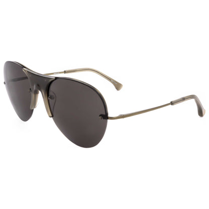 Front view of Linda Farrow Dries Van Noten Men's Sunglasses DVN71-C3-60