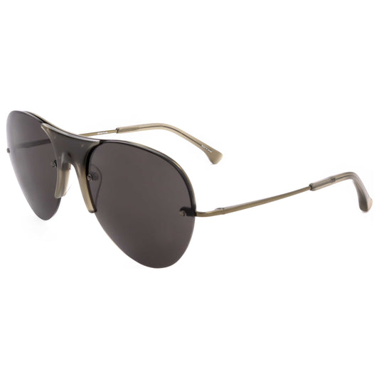 Front view of Linda Farrow Dries Van Noten Men's Sunglasses DVN71-C3-60