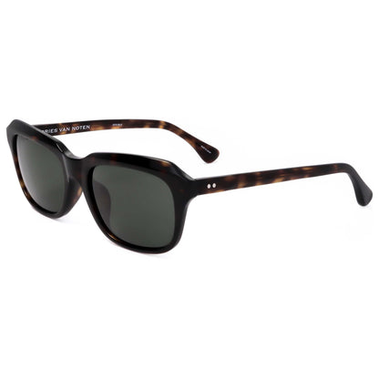 Front view of Linda Farrow Dries Van Noten Men's Sunglasses DVN90-C4-54