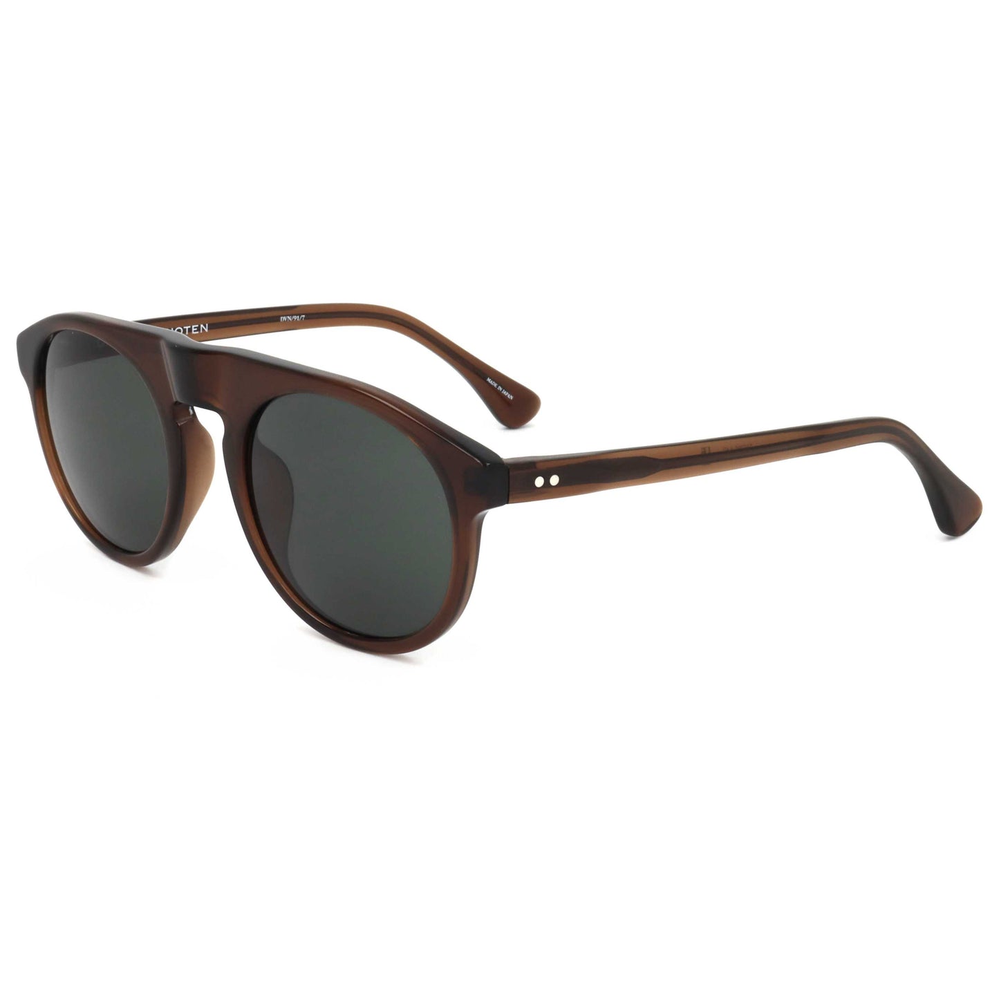 Front view of Linda Farrow Dries Van Noten Men's Sunglasses DVN91-C7-50