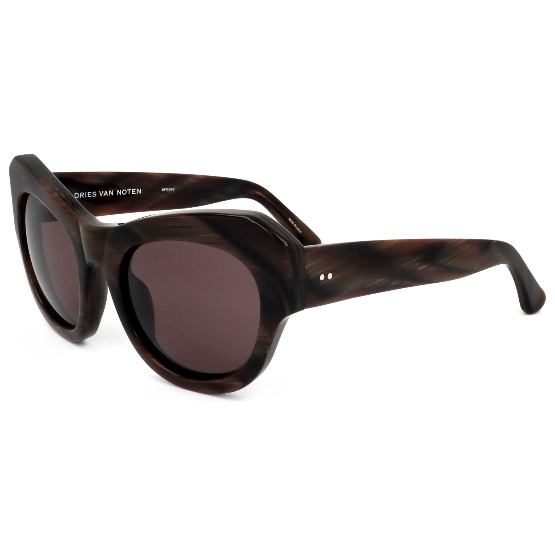 Front view of Linda Farrow Dries Van Noten Women's Sunglasses DVN99-C9-53