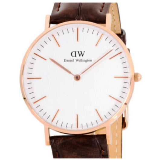 Front view of Daniel Wellington Classic York Women's Quartz Watch DW-0510DW