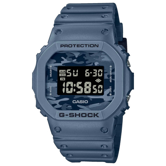 Front view of Casio G-Shock Men's Quartz Watch DW-5600CA-2ER