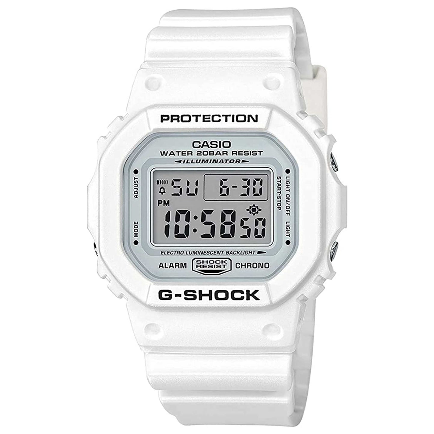 Front view of Casio G-Shock Men's Quartz Watch DW-5600MW-7DR