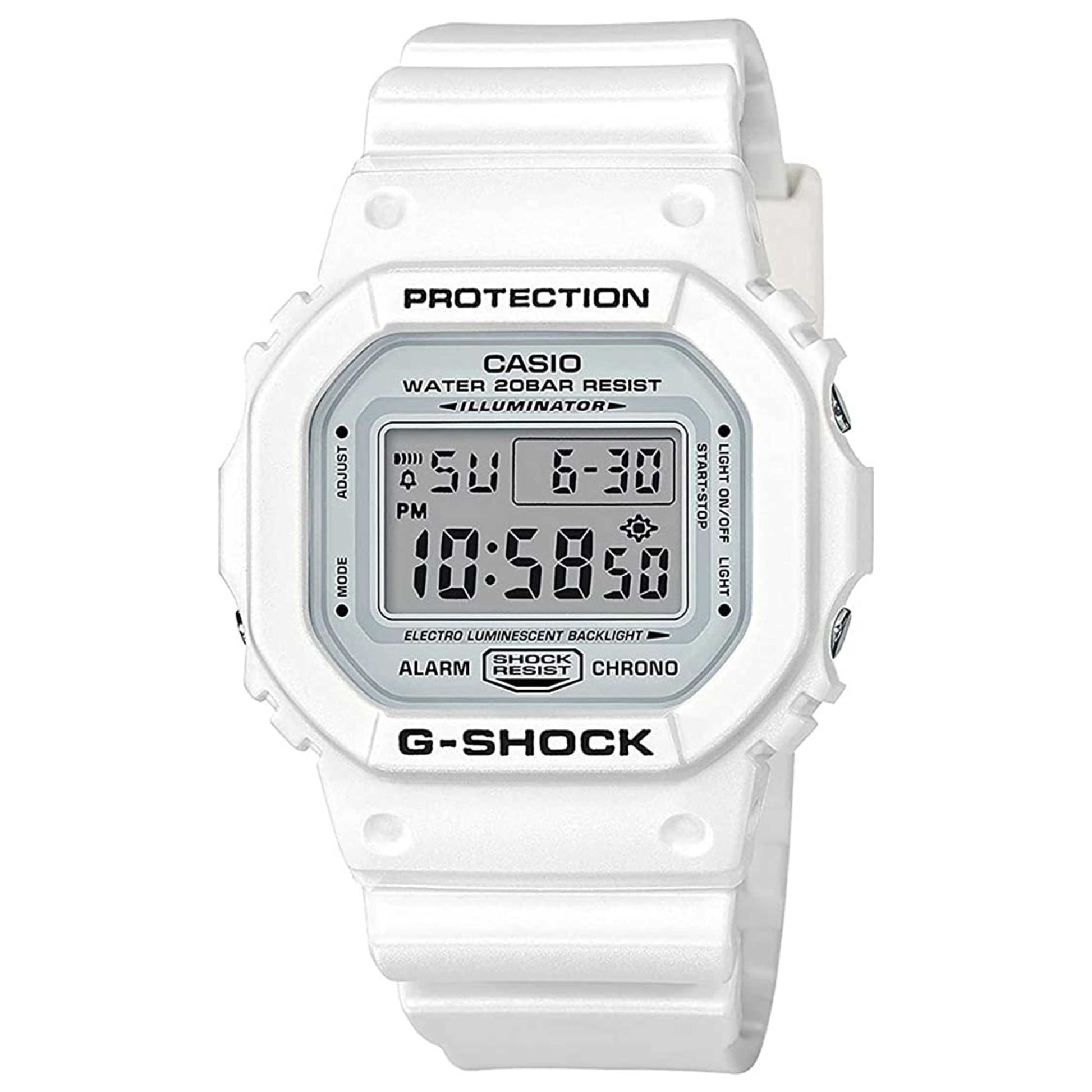 Front view of Casio G-Shock Men's Quartz Watch DW-5600MW-7DR