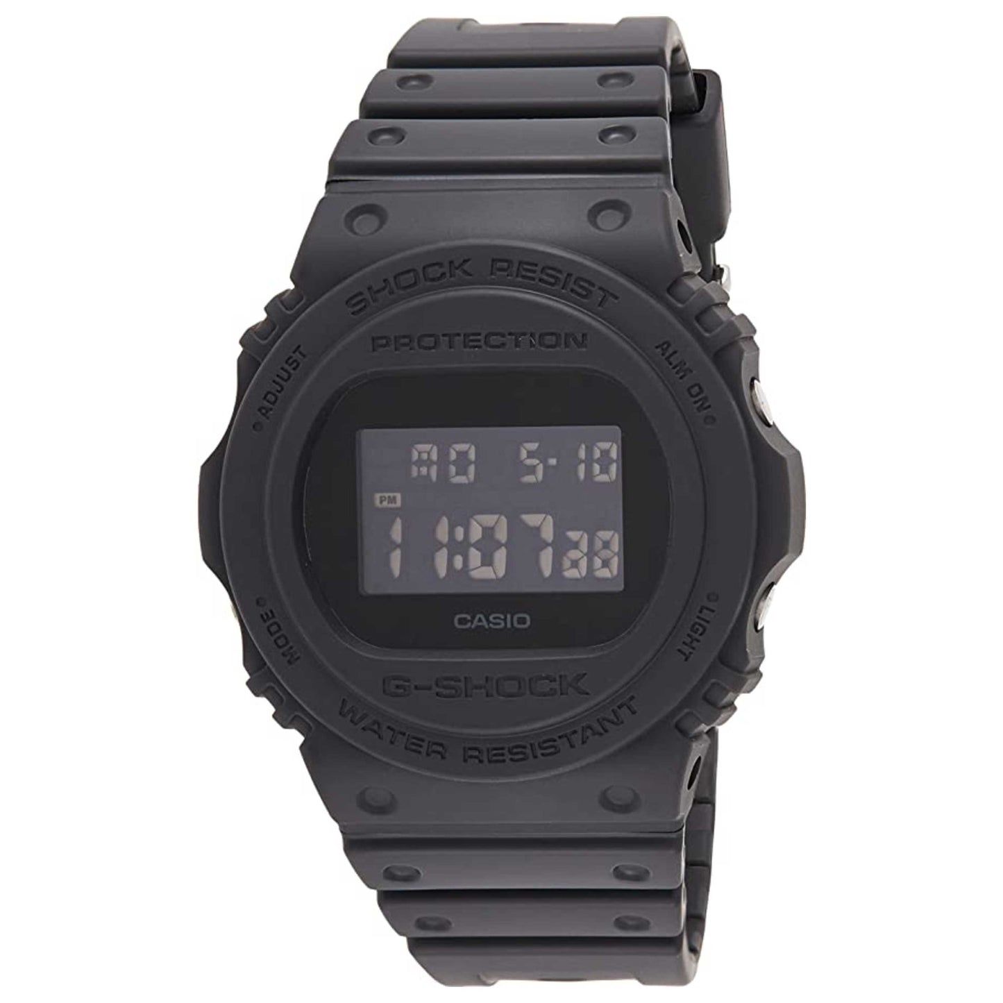 Front view of Casio G-Shock Men's Quartz Watch DW-5750E-1BDR