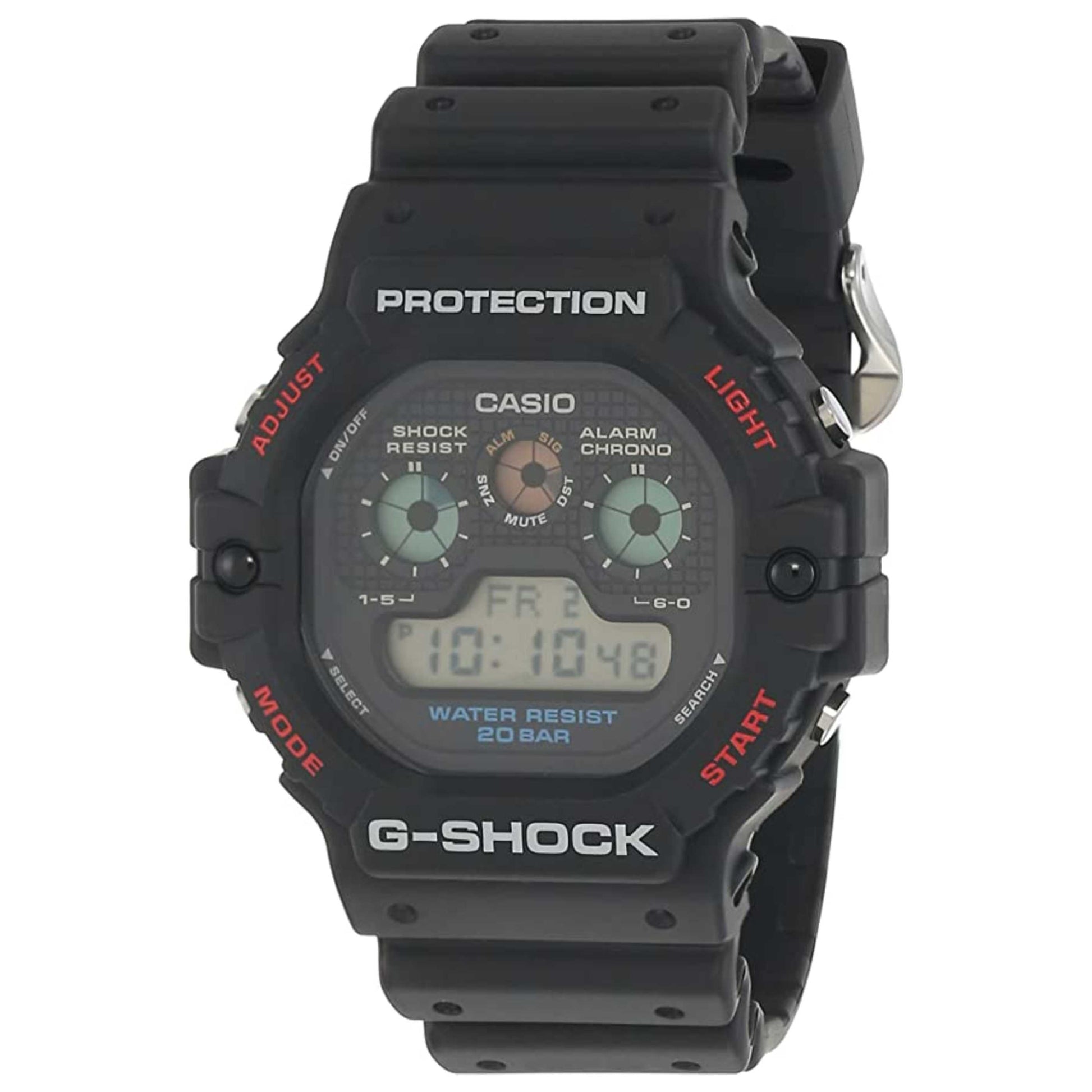 Front view of Casio G-Shock Men's Quartz Watch DW-5900-1DR