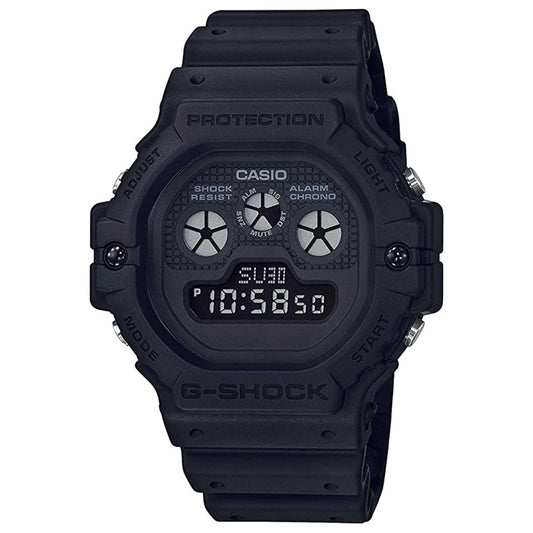 Front view of Casio G-Shock Men's Quartz Watch DW-5900BB-1DR