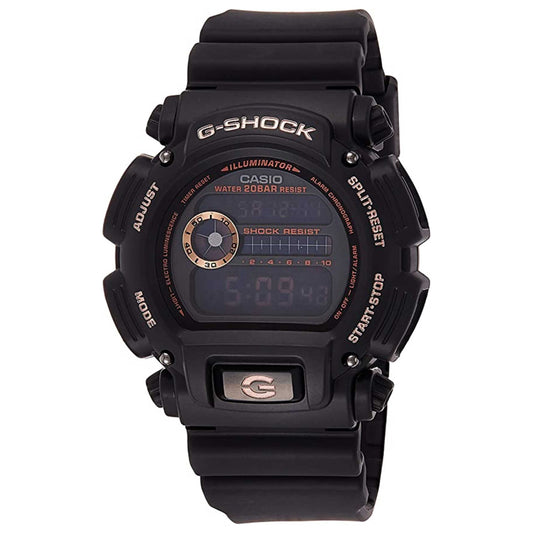 Front view of Casio G-Shock Men's Quartz Watch DW-9052GBX-1A4SDR