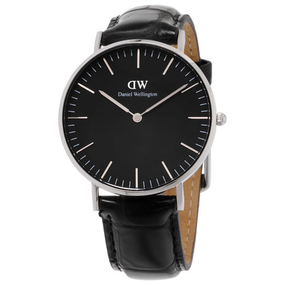 Front view of Daniel Wellington Classic Reading Unisex Quartz Watch DW00100147