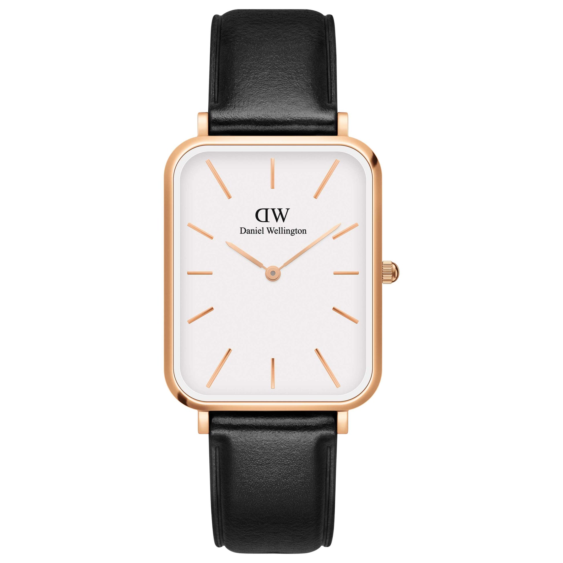 Front view of Daniel Wellington Quadro Pressed Sheffield Women's Quartz Watch DW00100450