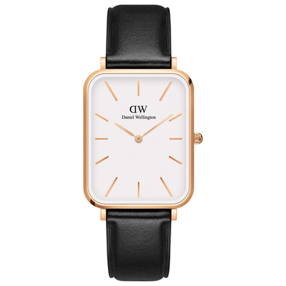 Front view of Daniel Wellington Quadro Pressed Sheffield Women's Quartz Watch DW00100450