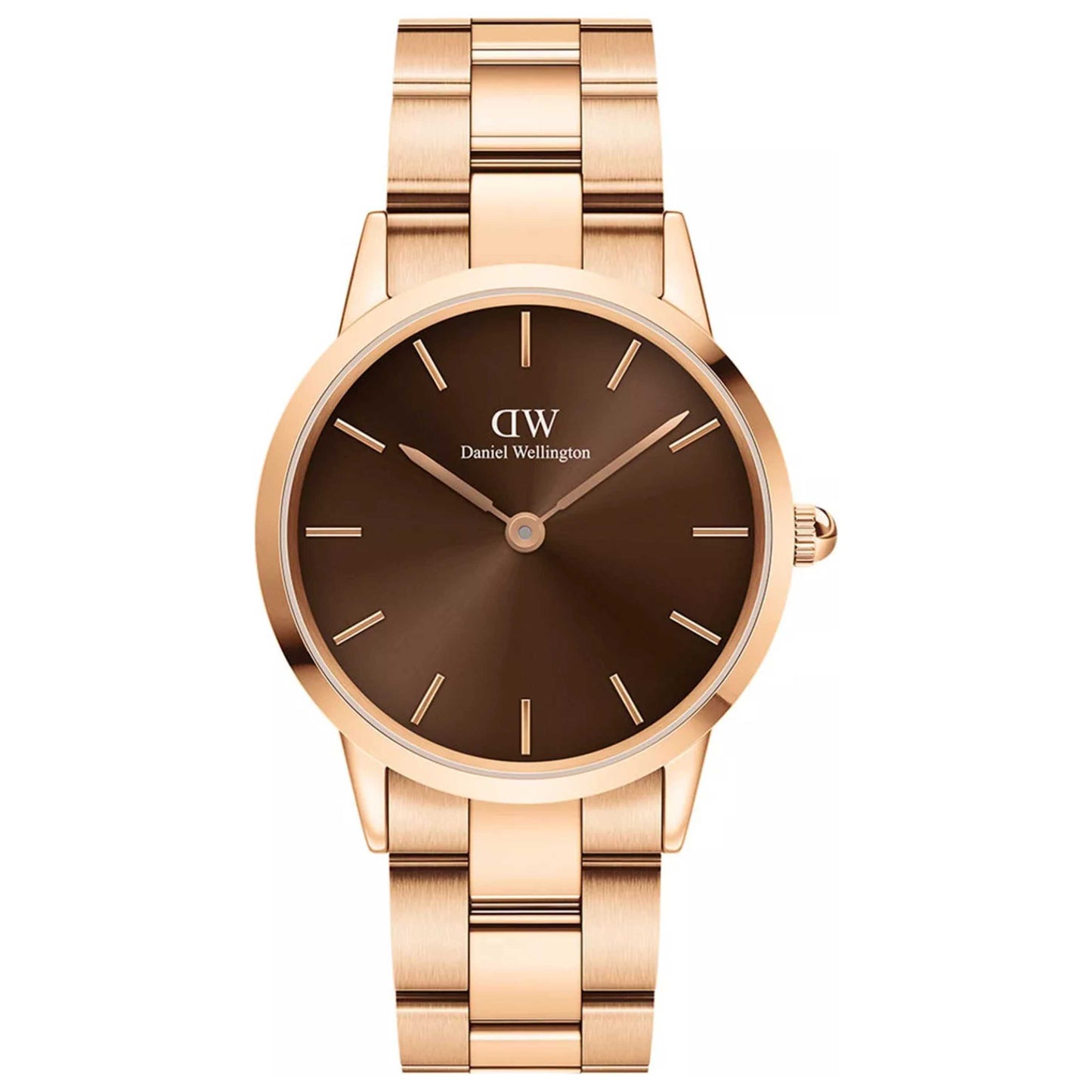 Front view of Daniel Wellington Iconic Link Women's Quartz Watch DW00100461