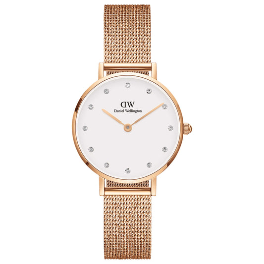 Front view of Daniel Wellington Petite Women's Quartz Watch DW00100529