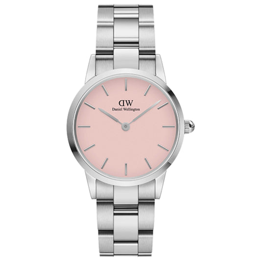 Front view of Daniel Wellington Iconic Link Women's Quartz Watch DW00100534