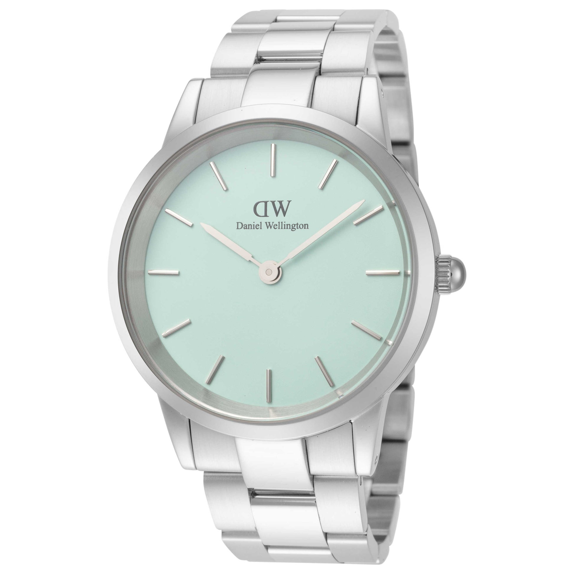 Front view of Daniel Wellington Iconic Link Unisex Quartz Watch DW00100539