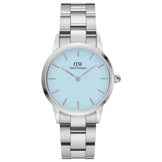 Front view of Daniel Wellington Iconic Link Women's Quartz Watch DW00100540