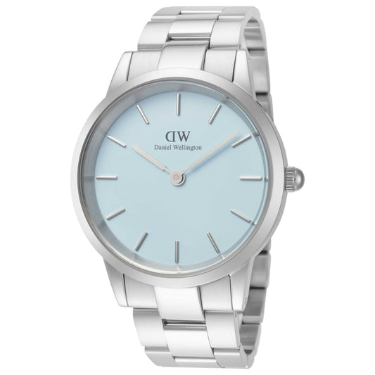 Front view of Daniel Wellington Iconic Link Women's Quartz Watch DW00100541