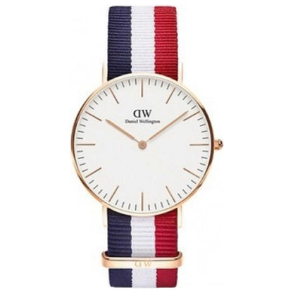 Front view of Daniel Wellington Cambridge Unisex Quartz Watch DW00600032