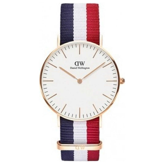 Front view of Daniel Wellington Cambridge Unisex Quartz Watch DW00600032