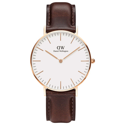 Front view of Daniel Wellington Bristol Unisex Quartz Watch DW00600039