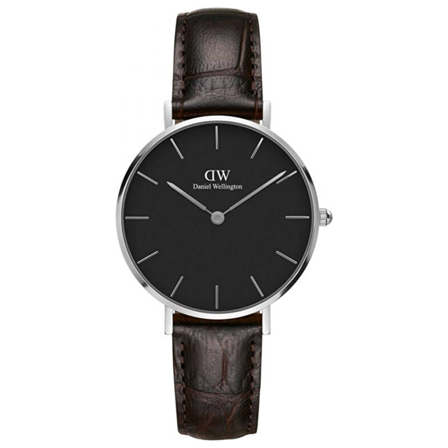 Front view of Daniel Wellington Petite York Women's Quartz Watch DW00600182
