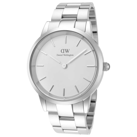 Front view of Daniel Wellington Iconic Link Unisex Quartz Watch DW00600203