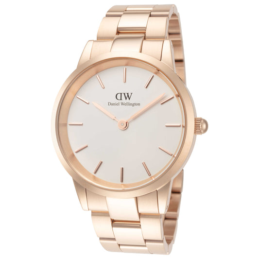 Front view of Daniel Wellington Iconic Link Unisex Quartz Watch DW00600209