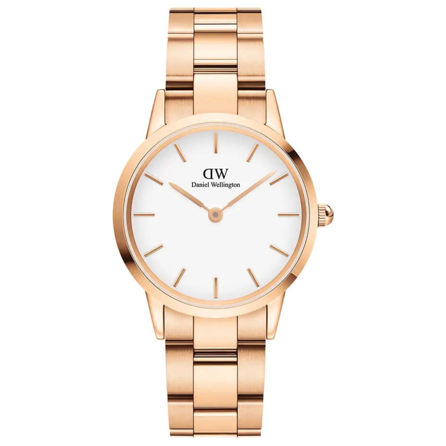 Front view of Daniel Wellington Iconic Link Women's Quartz Watch DW00600211