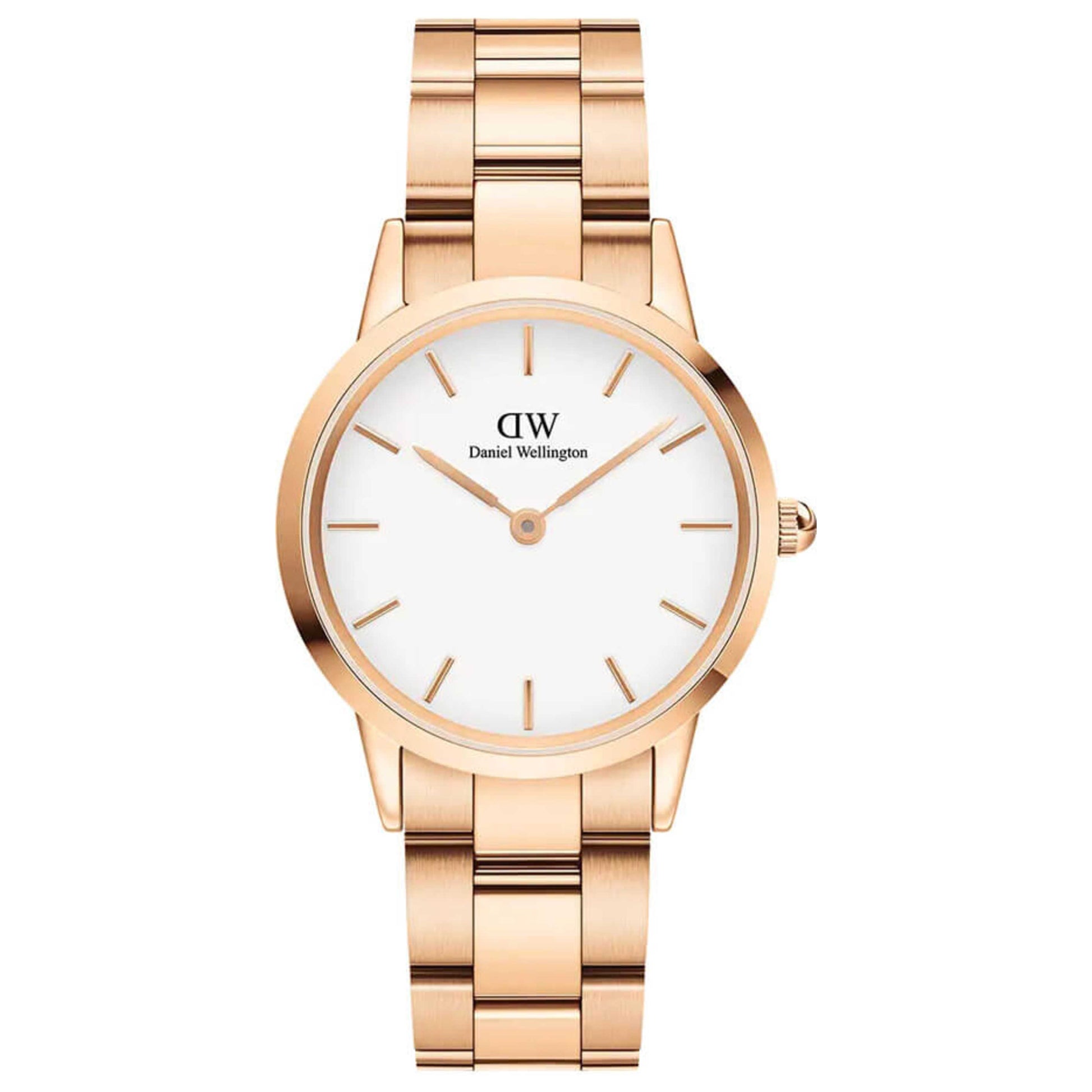 Front view of Daniel Wellington Iconic Link Women's Quartz Watch DW00600211