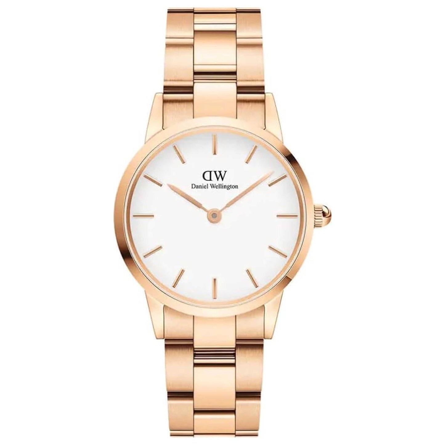 Front view of Daniel Wellington Iconic Link Women's Quartz Watch DW00600213