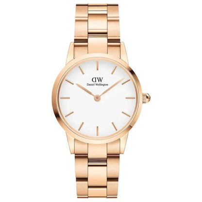 Front view of Daniel Wellington Iconic Link Women's Quartz Watch DW00600213