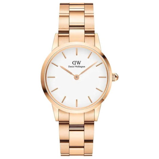 Front view of Daniel Wellington Iconic Link Women's Quartz Watch DW00600213