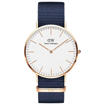 Front view of Daniel Wellington Classic Bayswater Men's Quartz Watch DW00600275