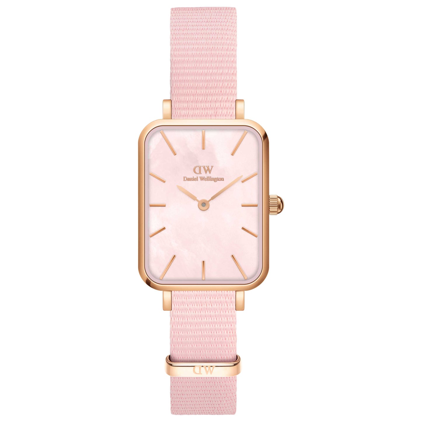 Front view of Daniel Wellington Quardro Women's Quartz Watch DW00600509