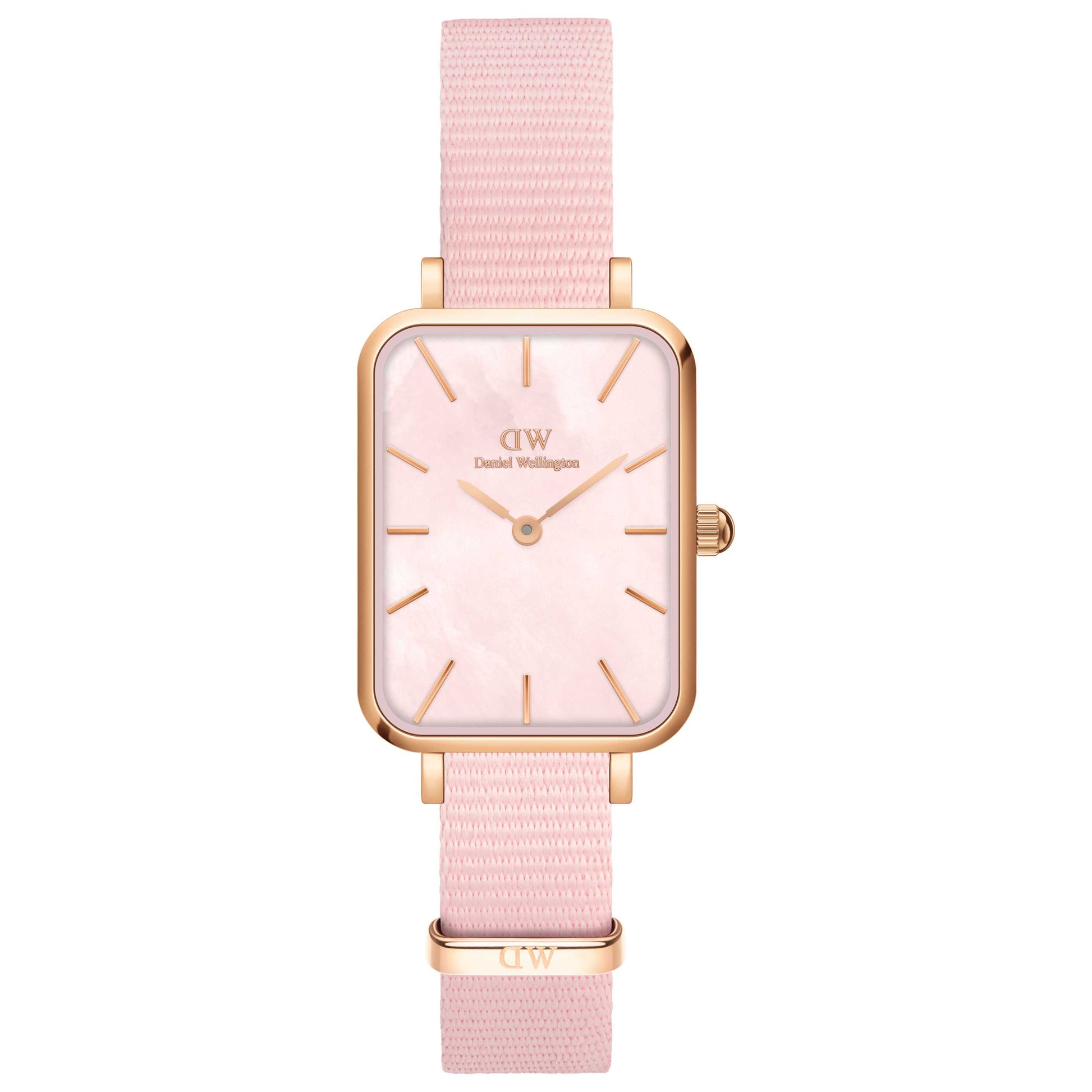 Front view of Daniel Wellington Quardro Women's Quartz Watch DW00600509