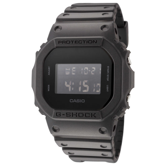 Front view of Casio G-Shock Men's Quartz Watch DW5600BB-1