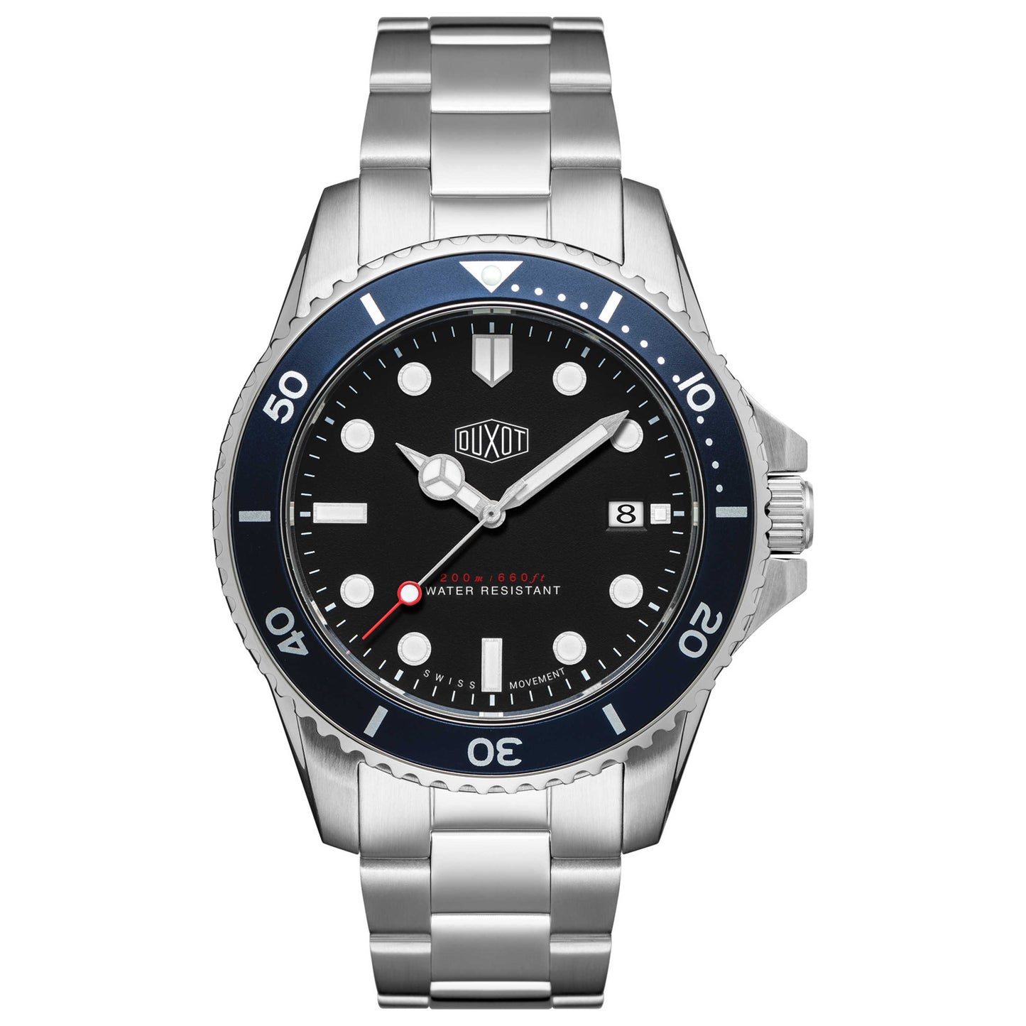 Front view of Duxot Altum Men's Quartz Watch DX-2025-22