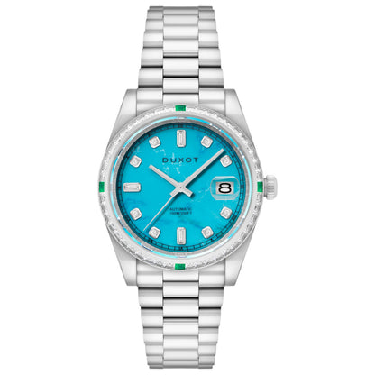 Front view of Duxot Serenata Men's Automatic Watch DX-2058-11