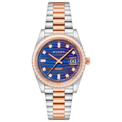 Front view of Duxot Serenata Men's Automatic Watch DX-2058-77